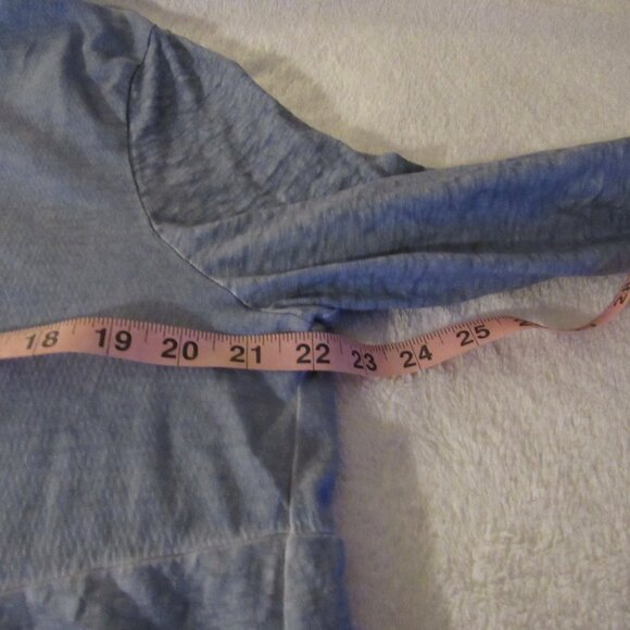 Soft Surroundings Blue XL 1/2 Sleeve - Picture 2 of 6